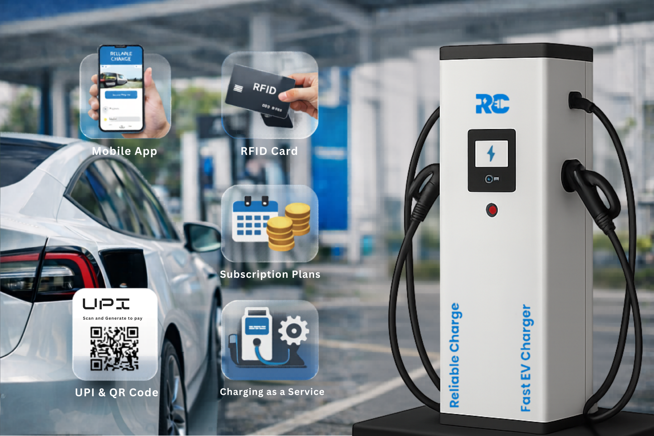 EV charging payment systems for Indian electric vehicle owners