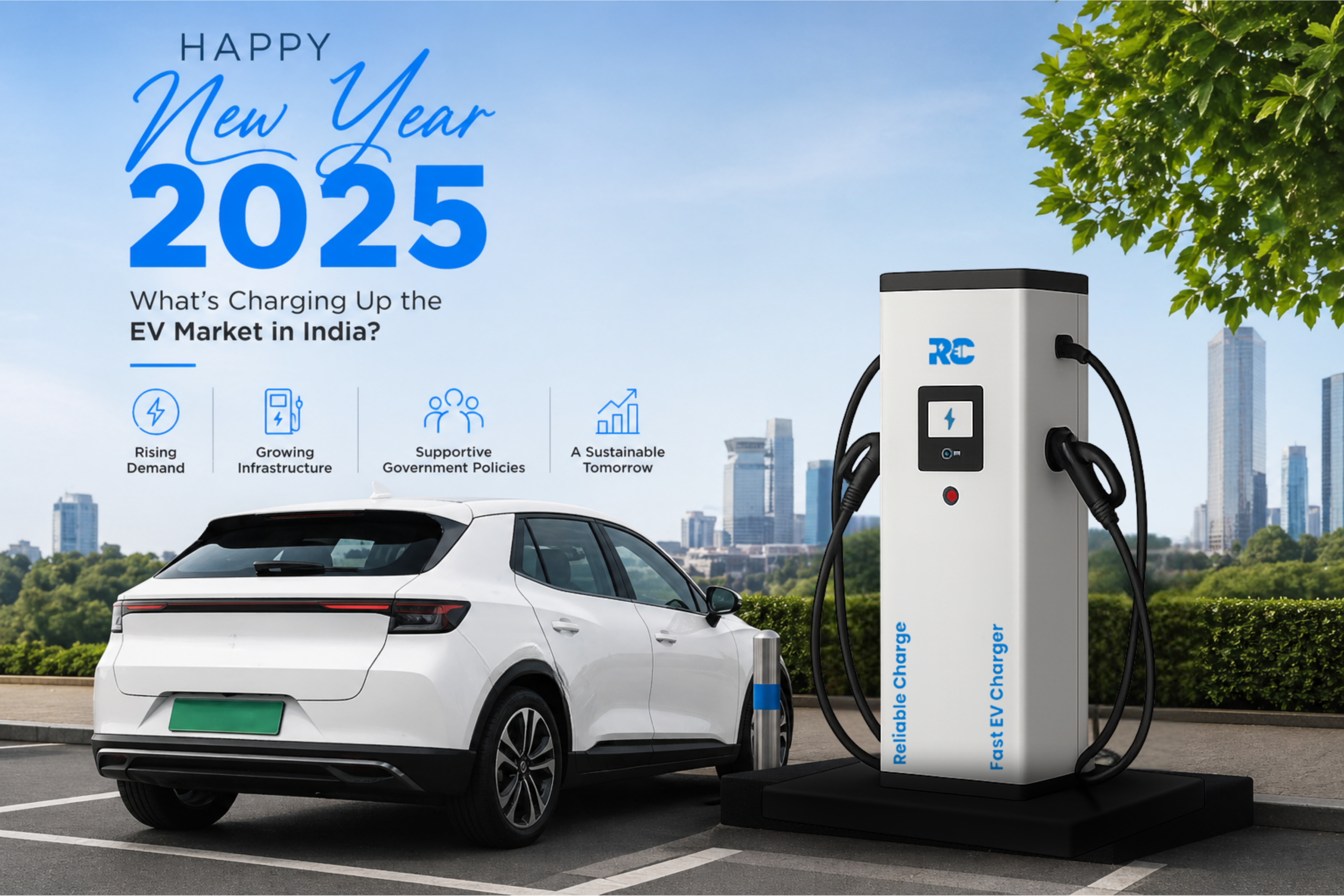 Electric vehicle market trends in India for 2025