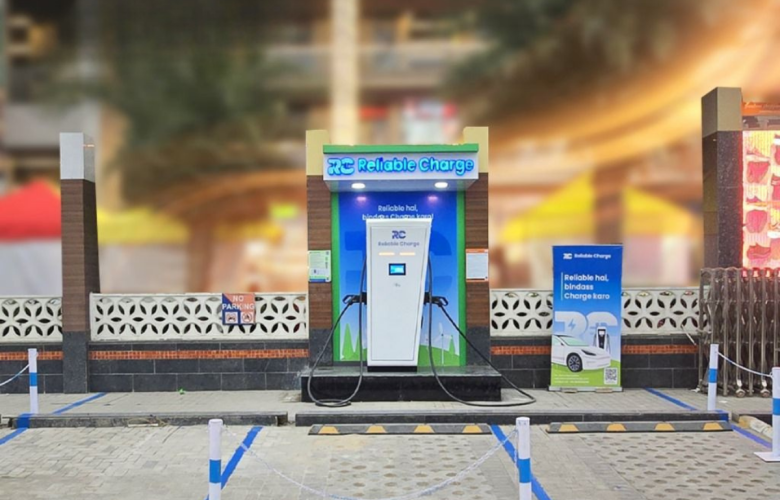 Parking EV charging station